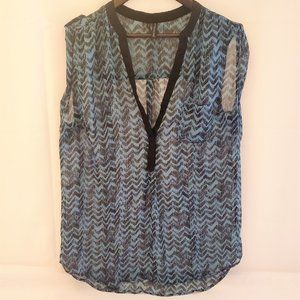 Maurices Sleeveless Top Size 1 Dark Turquoise